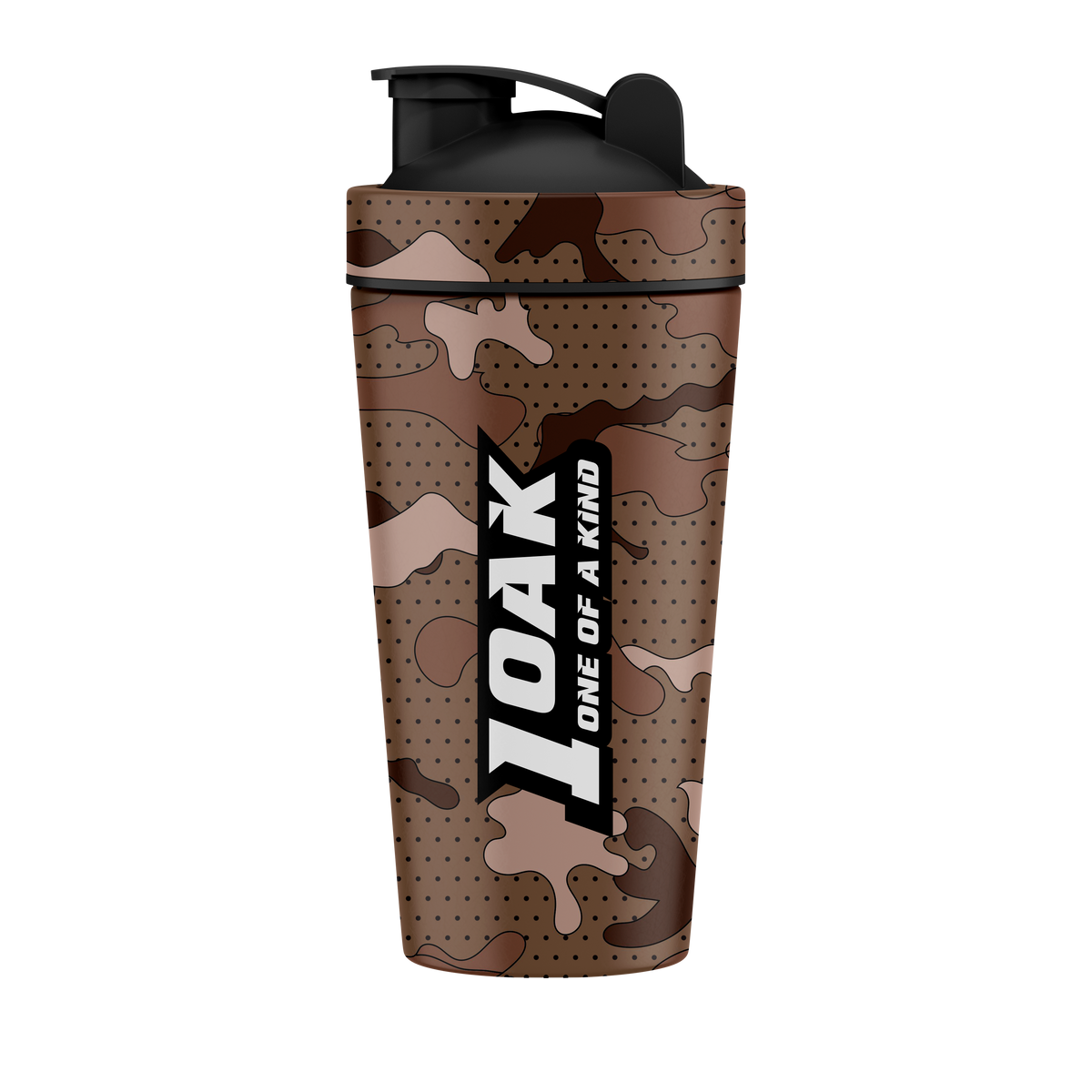 Camo Shaker. Also this recipe was in the box. Not the actual box